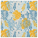 Search for blue and yellow floral fabric Colourful