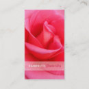 Recherche de gros plan cartes visite Rose