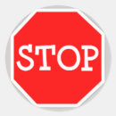 Recherche de traffic sign stickers Rouge