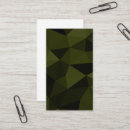 Search for army green business cards Pattern