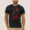 Search for wolf head tshirts Black