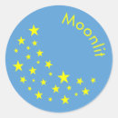 Search for golden moon stickers Stars
