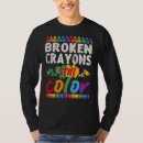 Recherche de crayon de couleur tshirts Maladie mentale