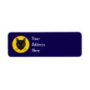 Search for faces return address labels Cat