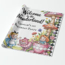 Search for cheshire cat wrapping paper For kids