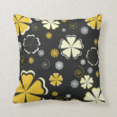 Search for black cream floral pillows Yellow