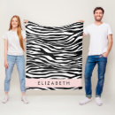 Search for zebra print blankets Wild animals