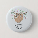 Search for sloth buttons Baby shower