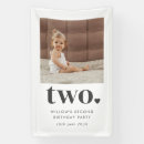 Search for 2nd birthday banners Kids birthday party