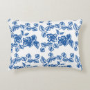 Recherche de bleu delft coussins Fleurs