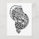 Recherche de conception tribale cartes postales Doodart