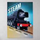 Search for steam train art Locomotives