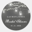 Search for mason jar bridal shower stickers Rustic