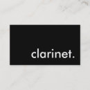 Recherche de clarinette cartes visite Musique