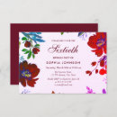 Search for tropical 60th birthday invitations Botanical