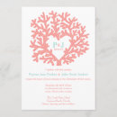 Search for aqua coral invitations Tropical