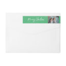 Search for with photo return address labels Green