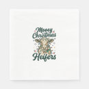 Search for funny cow napkins Moo