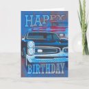 Recherche de vieille voiture vœux cartes Hommes