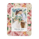 Recherche de floral mariage magnets Merci
