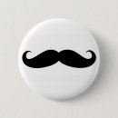 Recherche de moustache mignonne badges Idiot