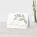 Search for eucalyptus thank you cards Watercolor greenery