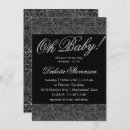 Recherche de motif vintage de damassé invitations Pour elle