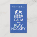 Search for hockey business cards Sports