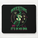 Recherche de investissement tapis souris Stock