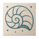 Recherche de coquille mer carreaux Bleu