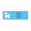 Search for bichon frise return address labels Pet