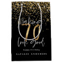 Search for 70th birthday gift bags Elegant