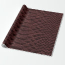 Search for reptiles wrapping paper Leather