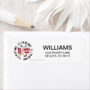 Search for kids book return address labels Surreal character