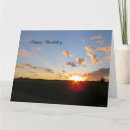 Search for sunset birthday cards Landscape