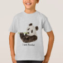 Search for panda bear tshirts I love pandas