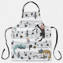 Search for music aprons Cat