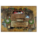 Recherche de bonhomme de neige planches à découper Vintage