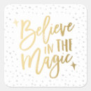 Search for believe in the magic stickers Modern