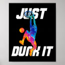 Search for basketball dunking art Player