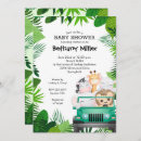 Recherche de jungle safari baby shower invitations Zèbre