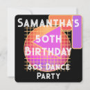 Recherche de 80s party invitations Cool