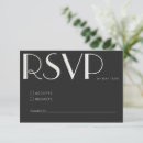 Search for classy rsvp cards Modern