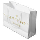 Search for white gift bags Gold