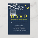 Recherche de mosaïque invitations Bleu marine et jaune