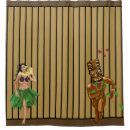 Search for tiki shower curtains Hawaiian