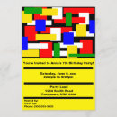 Search for red and green invitations Geometric