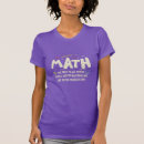 Recherche de calcul femme tshirts Prof de maths