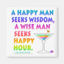 Recherche de heure heureuse magnets Martini