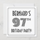 Search for 97th birthday invitations Elegant